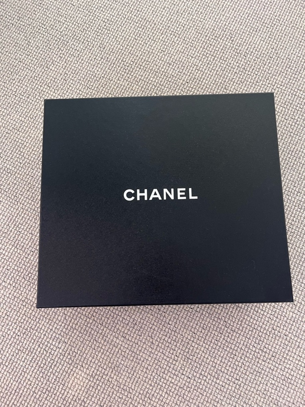 CHANEL Black and White Woven Logo Ankle Booties - Picture 5 of 5